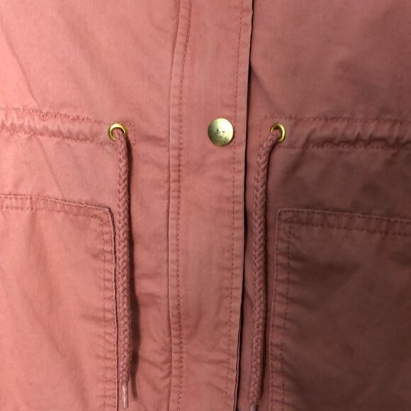 FOREVER 21 Girls Dusty Coral Full Zip Jacket 13/14 - Picture 4 of 8